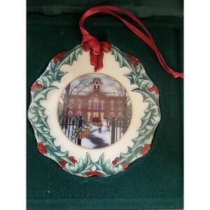 Longaberger‎ Collectors Club 1996 Christmas Ornament In Box